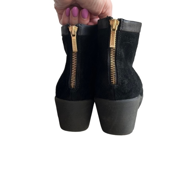 Cougar - Suede Waterproof Platform Wedge Ankle Winter Boot Sz 9 - Picture 8 of 10